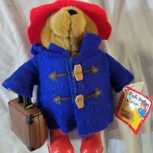 Paddington Bear By Augusta du Bay 2005, In Red Boots 8” Plush With Tags